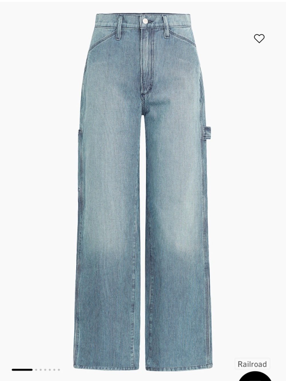 Joes jeans railroad mini stripe